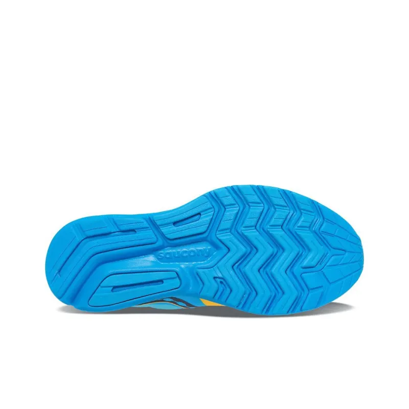 Saucony Runshield 14 Runshield Low-Top Running Shoes Women's Yellow Blue-4