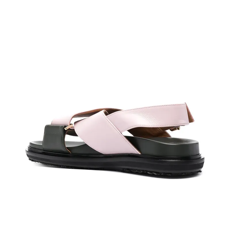 MARNI Beach Sandals Women's Pink-4