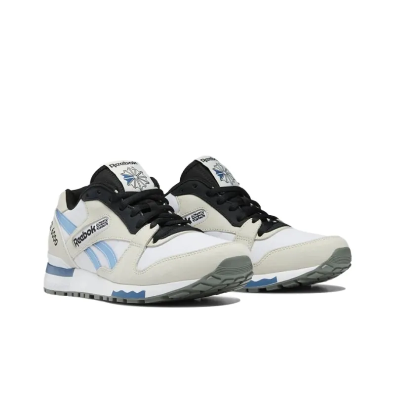 Reebok Eightyone X Reebok Gl 6000 Retro Wear Resistant Shoes/Sneakers Unisex White Blue-2