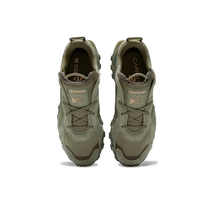 Reebok Cardi B X Classic Leather 'Hunter Green'-3