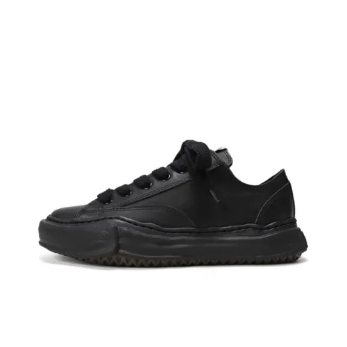 Maison MIHARA YASUHIRO Peterson OG Sole Leather Low Black