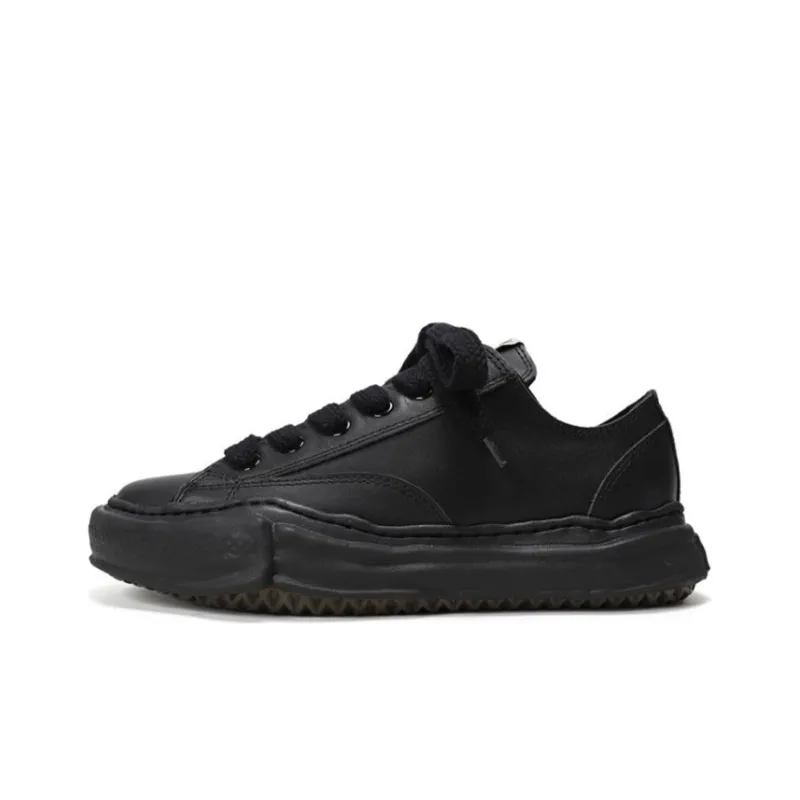 Maison MIHARA YASUHIRO Peterson OG Sole Leather Low Black-0