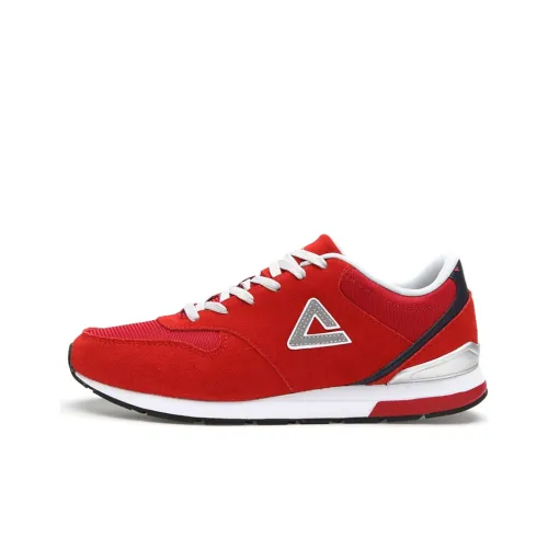 PEAK Running Shoes Men Low-Top Large Red