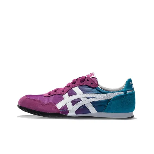 Onitsuka Tiger Serrano Casual Shoes Women's Low-Top Blue/Purple/White/Black