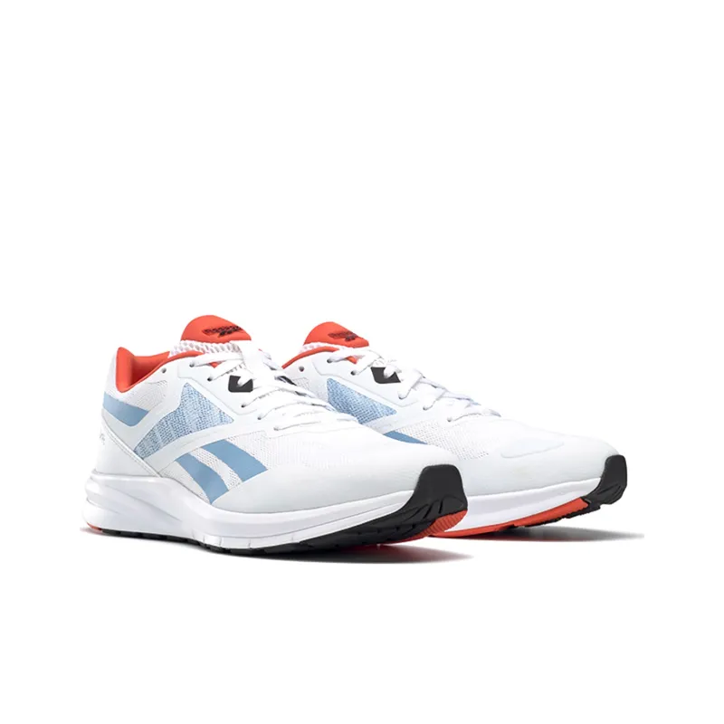 Reebok Runner 4.0 Abrasion Resistant Slip Resistant Low Top Running Shoes Men's White-2