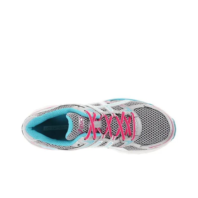 Asics Gel-Equation 7 Wear-Resistant Low-Top Running Shoes Women's Silver Blue-3