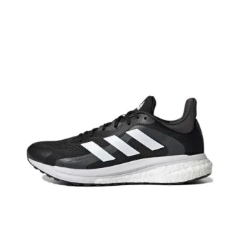 Adidas Solar Glide 4 ST Low-Top Running Shoes Women's Black White