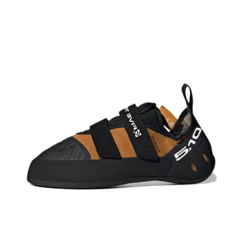 Adidas Five Ten Rock Climbing Shoes Unisex Low-Top Black/Brown