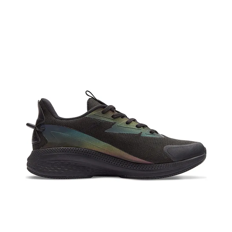 361° Rain Screen Rain Screen Cushioning Low Top Running Shoes Men's Obsidian Black-1