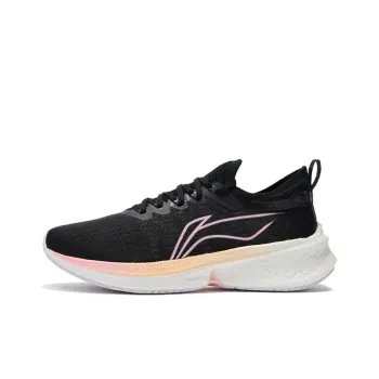 LiNing Feidian Discovery Breathable Low Top Running Shoes Women's Black