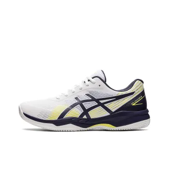 Asics Gel Game 8 Clay Anti Slip And Wear Resistant Support Low Top Tennis Shoes Men's White Blue