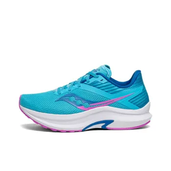 Saucony Axon 2 Cushioned Anti-Slip And Wear-Resistant Lightweight Low-Top Running Shoes Women's Sky Blue