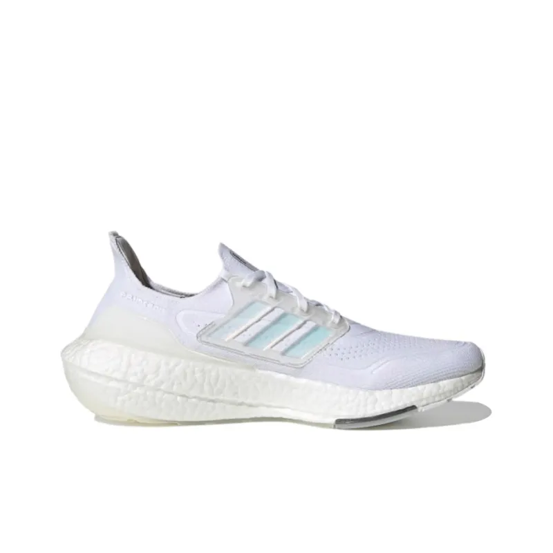 Adidas Ultra Boost 21 White Iridescent Cage-1
