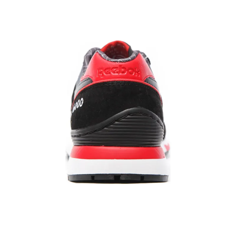 Reebok Gl 6000 CNY Low-Top Running Shoes Unisex Black Gray Red-3
