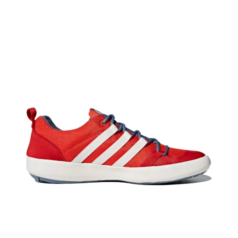 Adidas Terrex CC Boat Slip Resistant Low Top Outdoor Shoes Unisex Red White-1