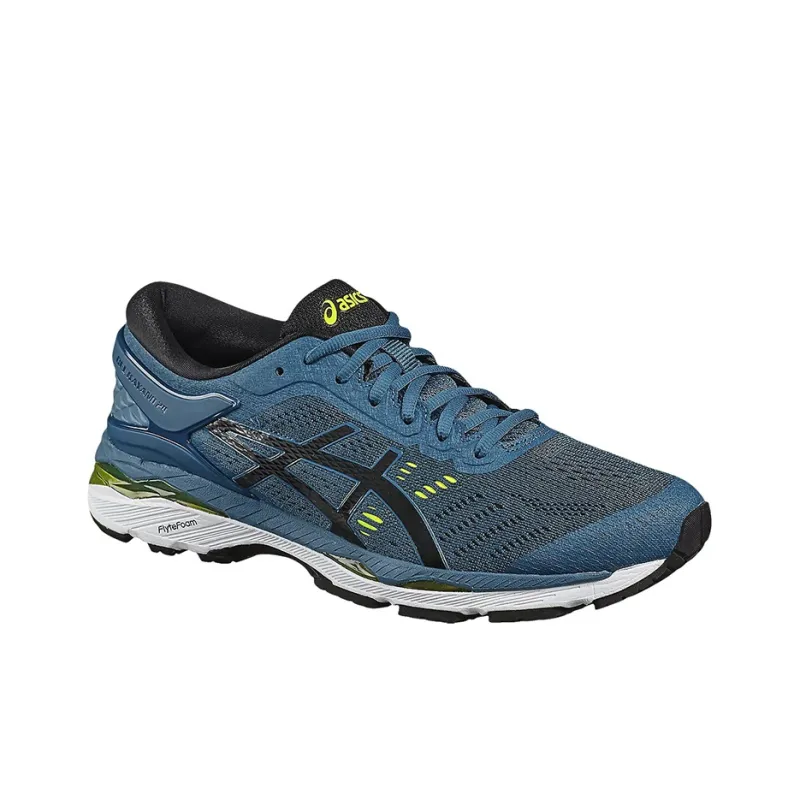 Asics Gel-Kayano 24 Wear-Resistant Low-Top Running Shoes Men's Blue Black-2