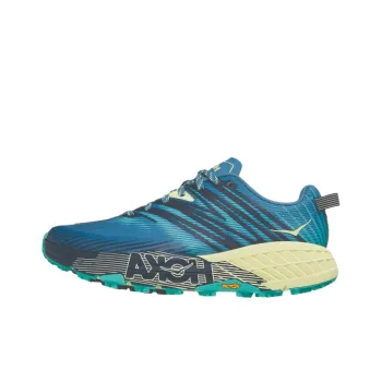 HOKA ONE ONE Speedgoat 4 Wide 'Provincial Blue Luminary Green' Women's