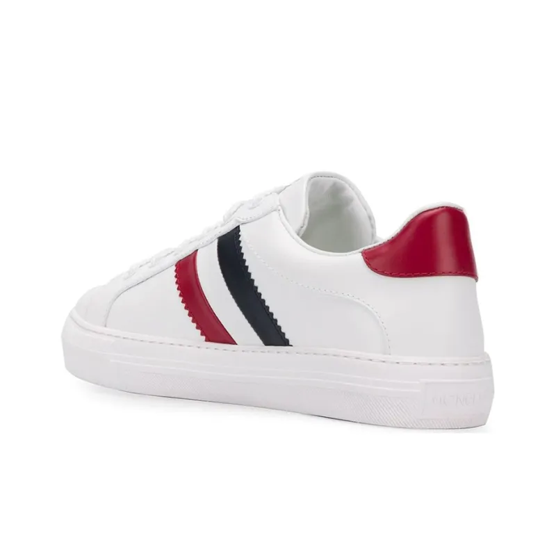 Moncler Low Top Stylish Skateboarding Shoes Women's White-3
