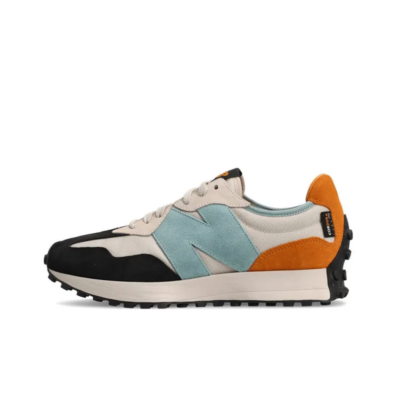 New Balance 327 Cordura Moonbeam Madras Orange-0