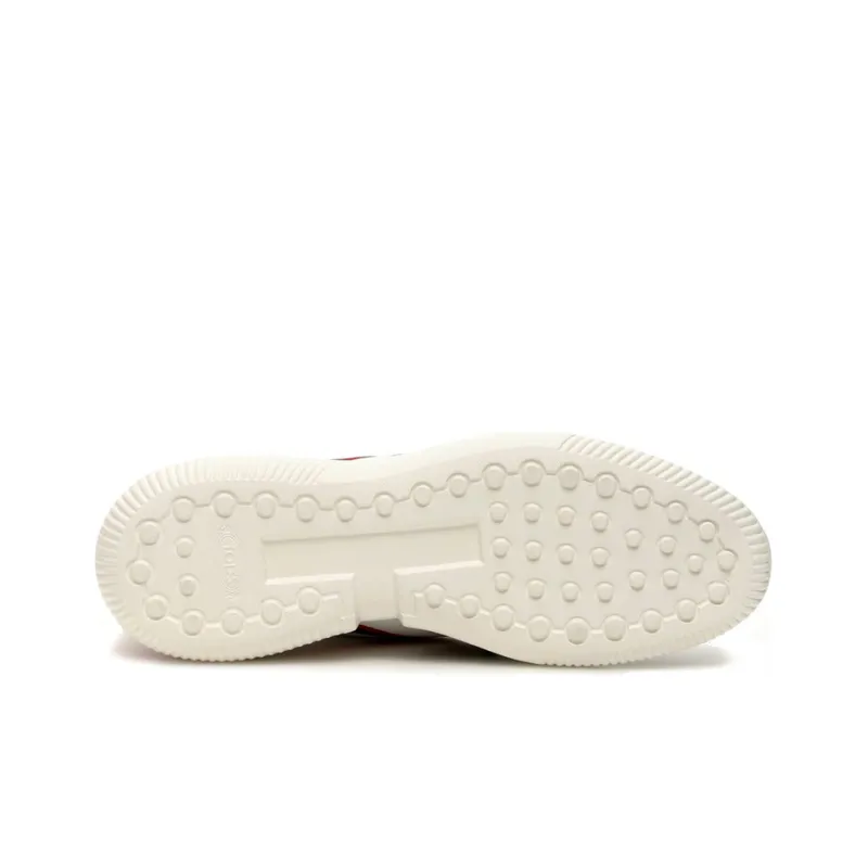 TOD'S Casual Shoes Men Low-Top Black/White/Red-3