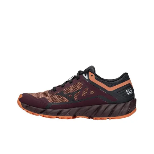 Mizuno Wave Ibuki 3 Running Shoes Women's Low-Top Black/Orange