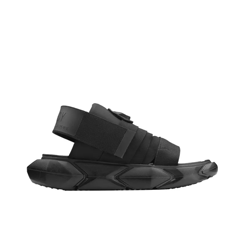 Sneakers mit runder Kappe Schwarz