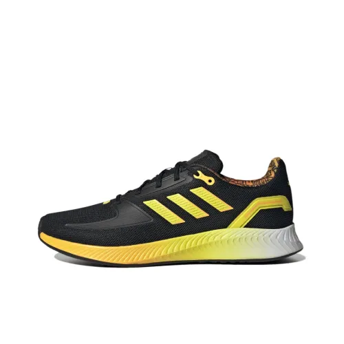 Adidas Runfalcon 2.0 Running Shoes Men Low-Top Black/Yellow