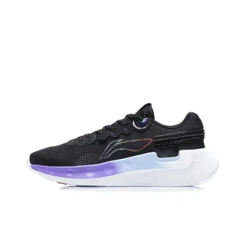 LiNing Cushioning Anti-Slip And Wear-Resistant Rebound Low-Top Running Shoes Men's Black
