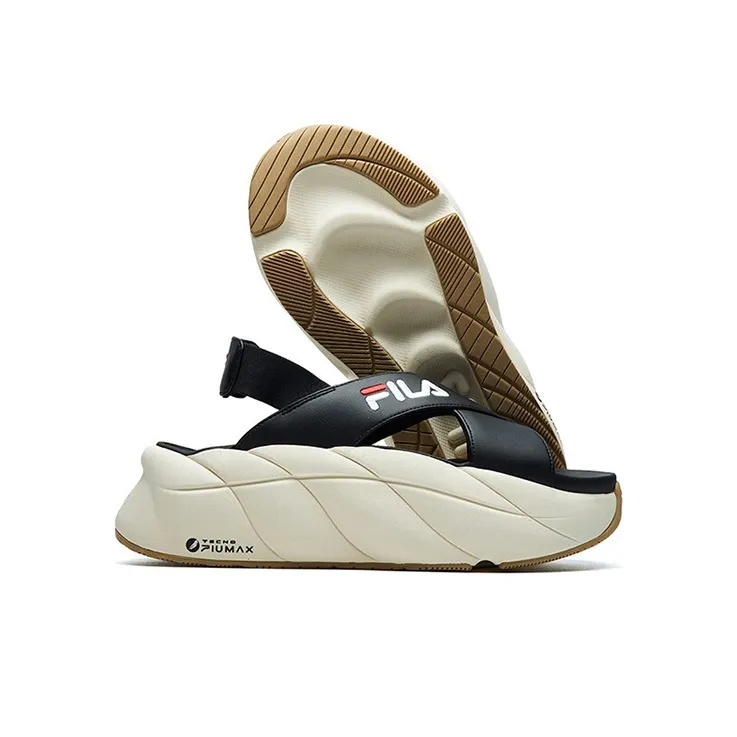 FILA Sports Sandals For Black Women's-5