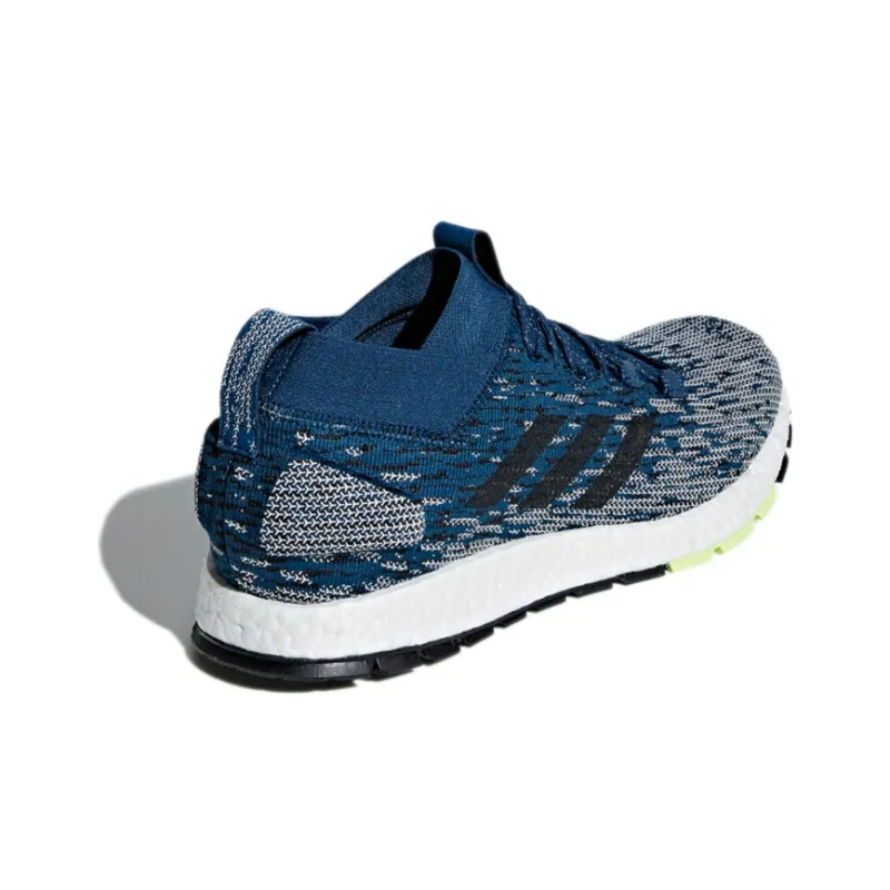 Adidas Pureboost RBL Durable Breathable Low-Top Running Shoes Men's Blue Black-3