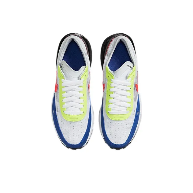 Nike Kids Waffle One "White Bright Crimson" Sneakers-3