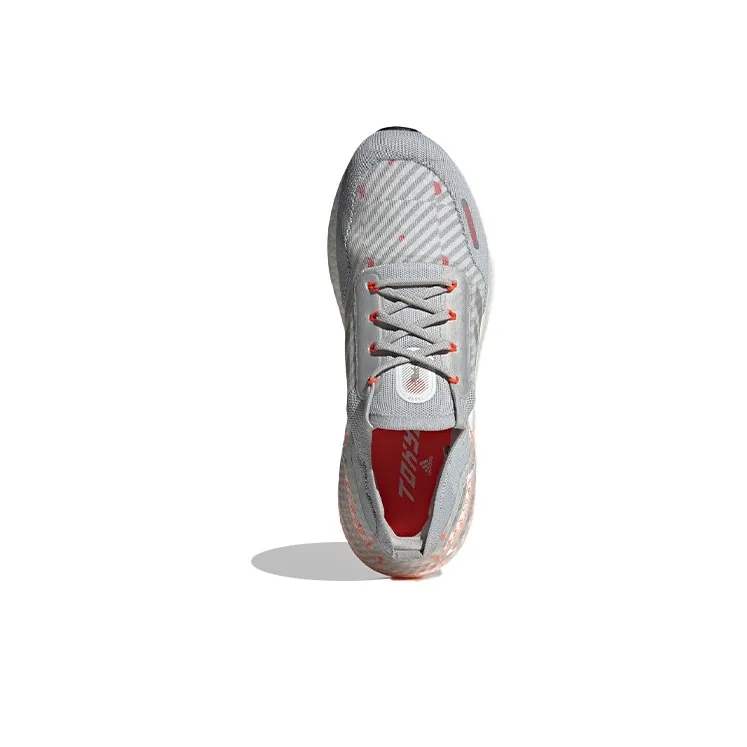 Adidas Ultra Boost 20 City Light Grey Solar Red-4