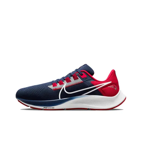 Nike Pegasus 38 Running Shoes Men Low-Top Blue/Red