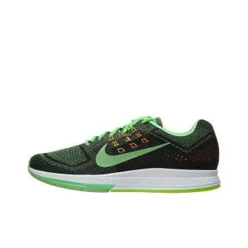 Nike Zoom Structure 18 Running Shoes Men Low-Top Black/Green/White