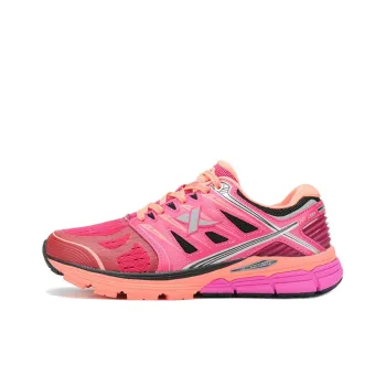 XTEP Running Shoes Women's Low Top Red/Black