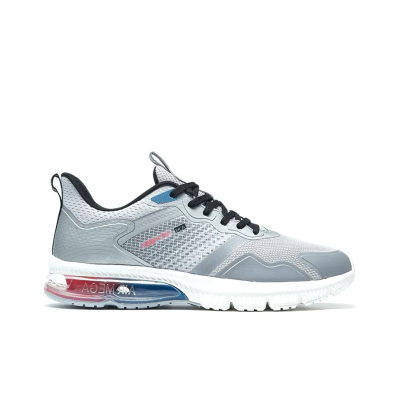 XTEP Running Shoes Men Low Top Gray-1