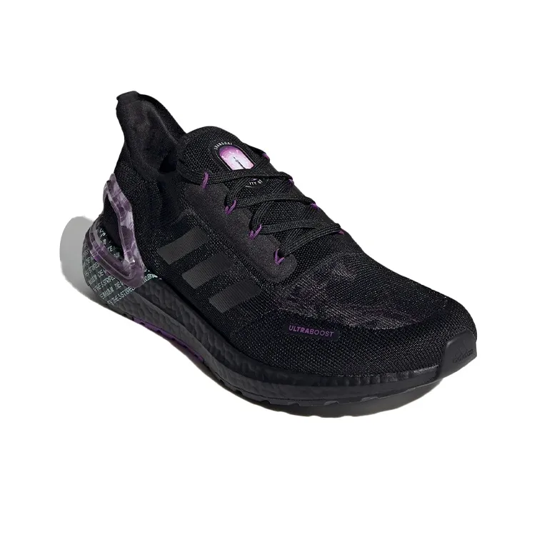 Adidas Ultraboost 20 City Light Shoes 'Core Black Active Purple'-2