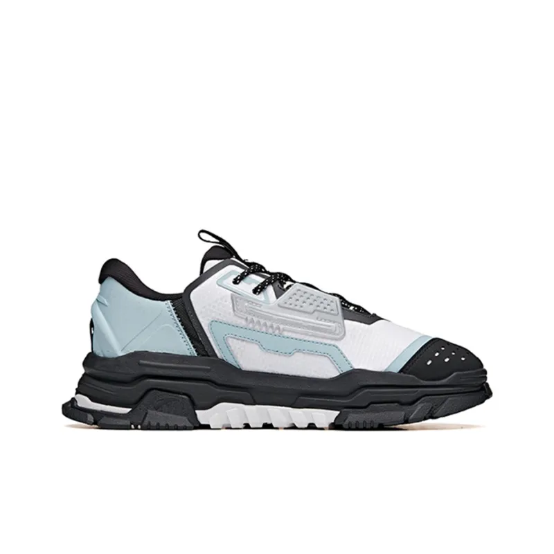 ANTA Casual Shoes Men Low Top Sand Grain Gray/Black-1
