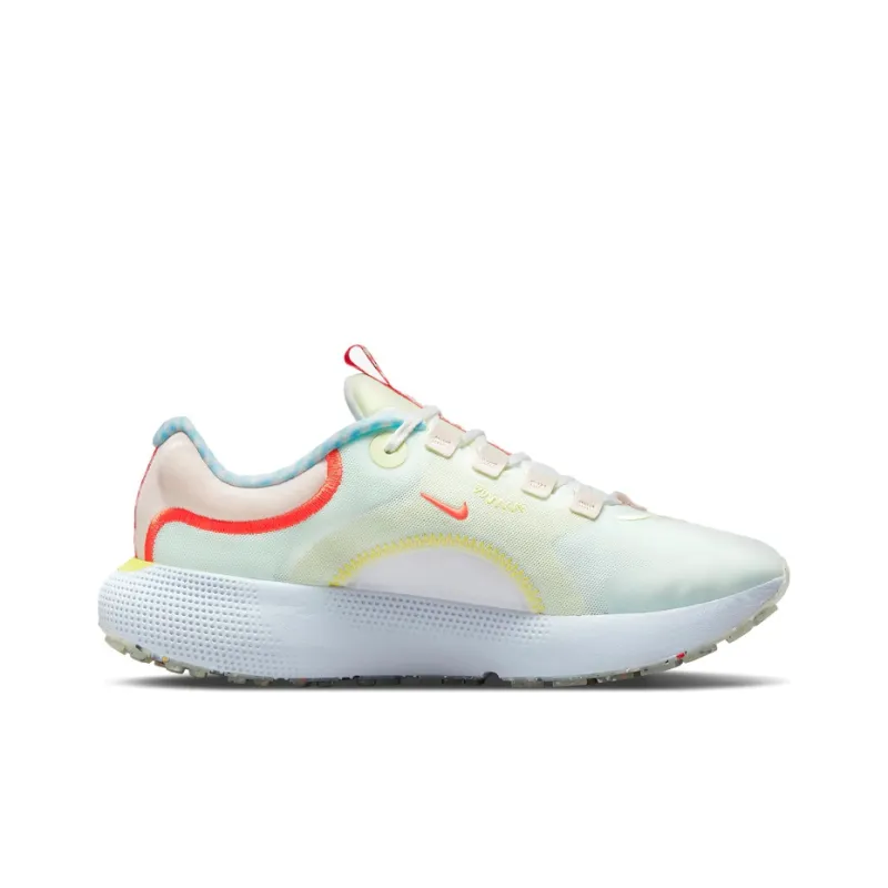 Nike React Escape Run 'Light Green Orange' Women's-1