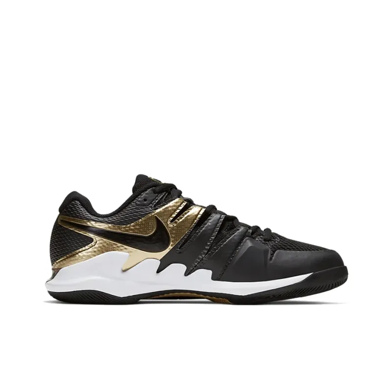 Nike Court Air Zoom Vapor X Black Metallic Gold-1
