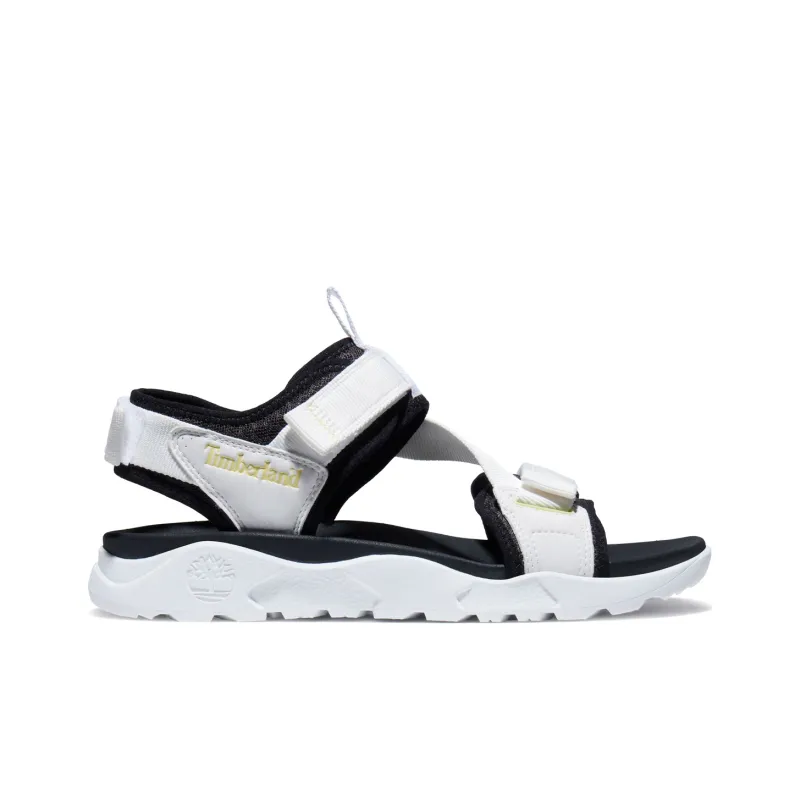 Timberland Ripcord Double Strap Sandals 'White Black'-1
