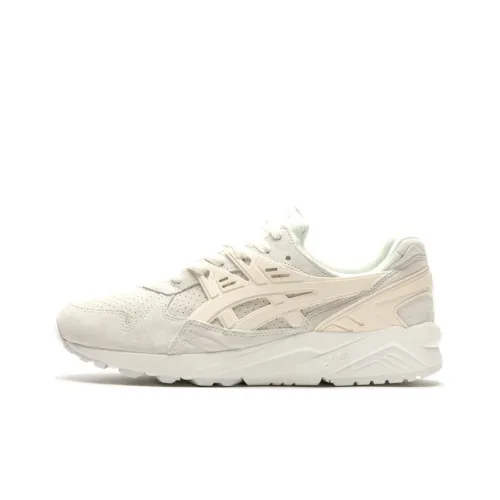 Asics Gel-Kayano Trainer Wear-Resistant Low-Top Running Shoes Men's Light White