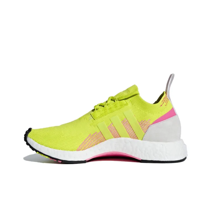 Adidas Nmd Racer Primeknit Semi Solar Yellow Women's-0