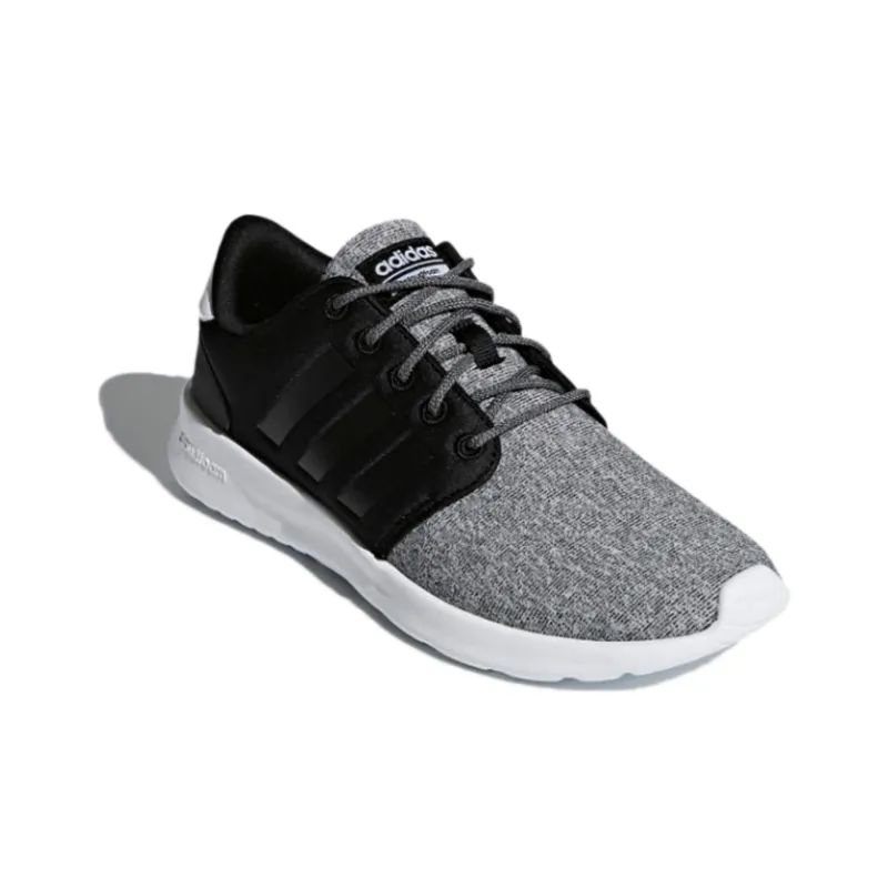 Adidas Cloudfoam QT Racer Wear-Resistant Coverage Low-Top Casual Shoes Women's Graphite Black-2