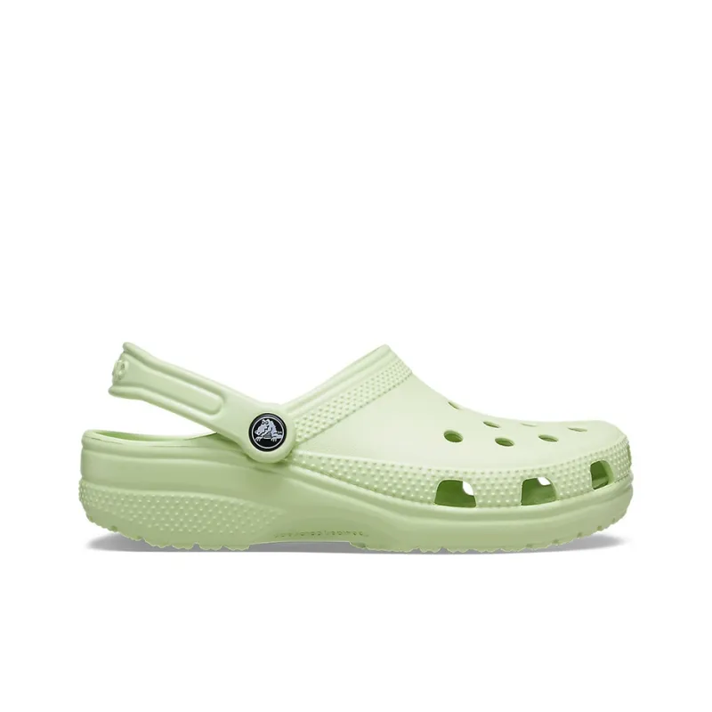 Crocs Classic Crocs Beach Unisex Gray Green Sandals-1