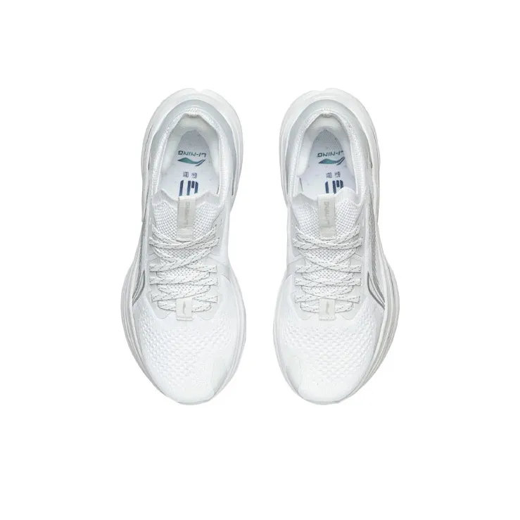 LiNing WuShi 5S 1.0 Breathable Low Top Running Shoes Women's Pure White-3