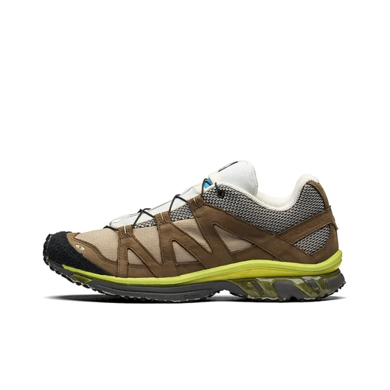 SALOMON Lightweight And Breathable Low Top Running Shoes Unisex Gray Mouse Color-0