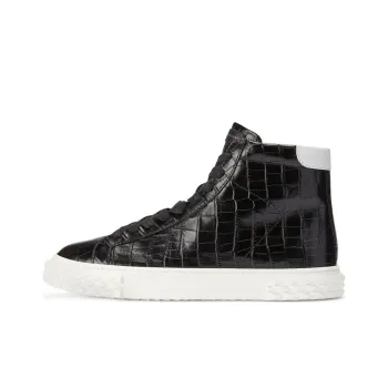 Giuseppe Zanotti Crocodile effect Blabber Sneakers