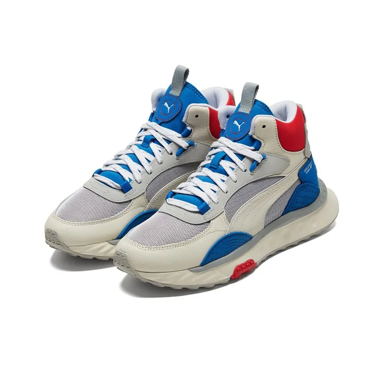 Puma Wild Rider Mid Ivory Glow Future Blue-2