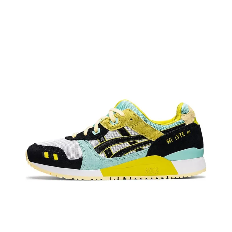 Asics Gel Lyte Iii Og White Black Moss Green Blue-0